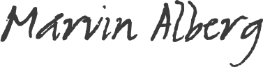 Marvin-Alberg-Unterschrift