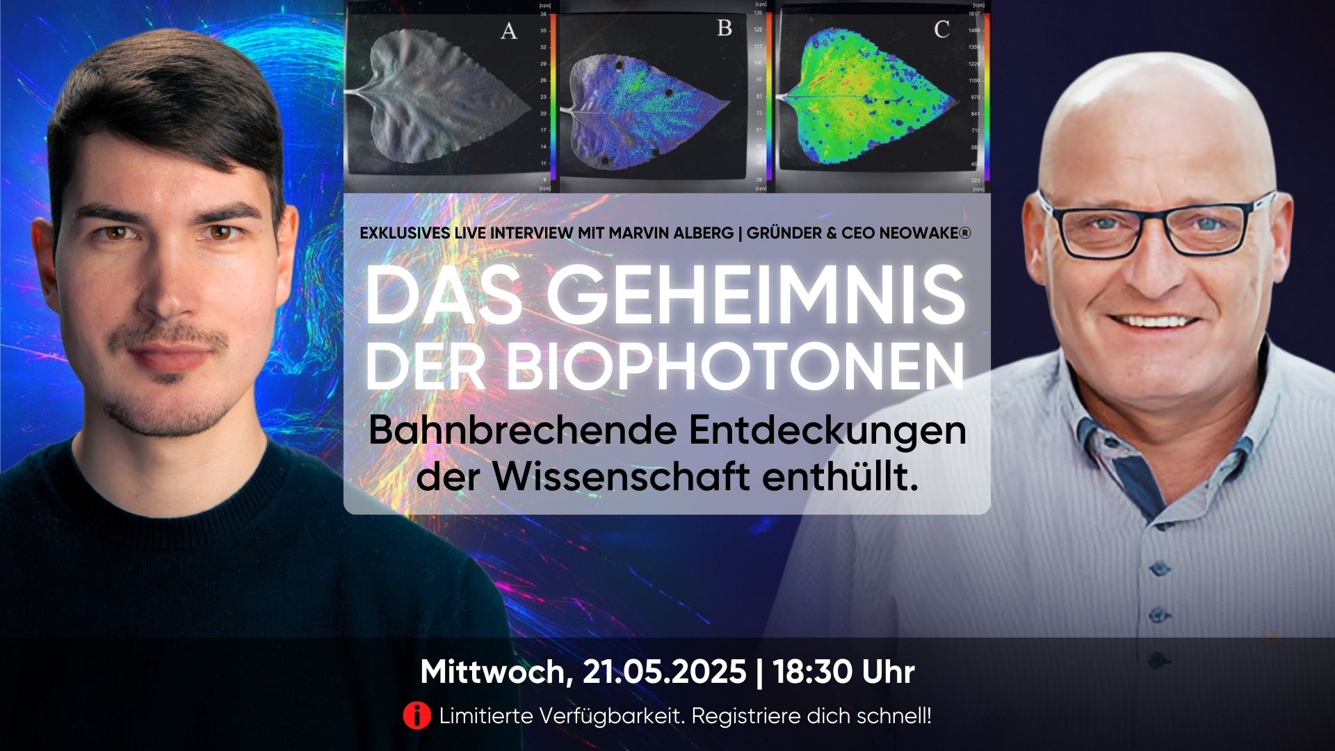Biophotonen Mäckle 21.5 Jetzt Anmelden o