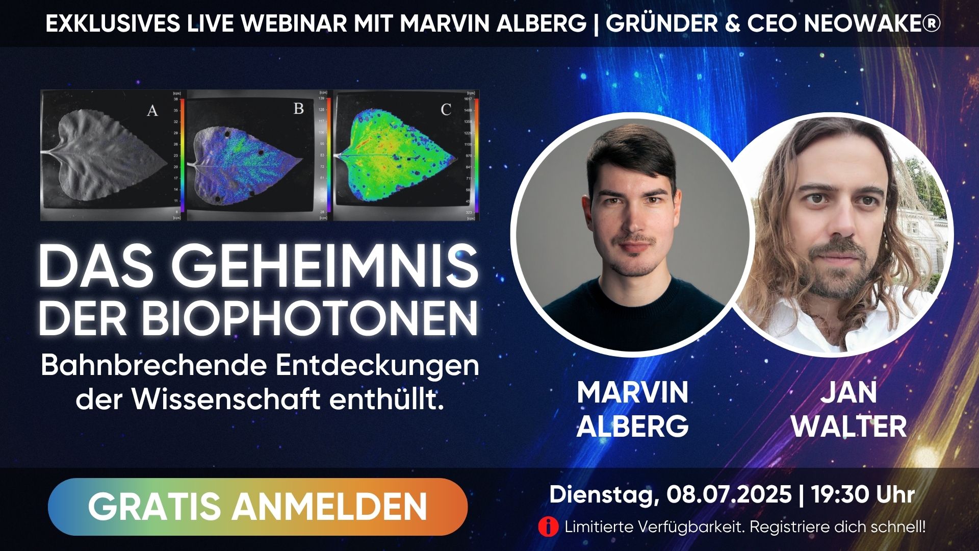 Biophotonen Einladung Jan Walter